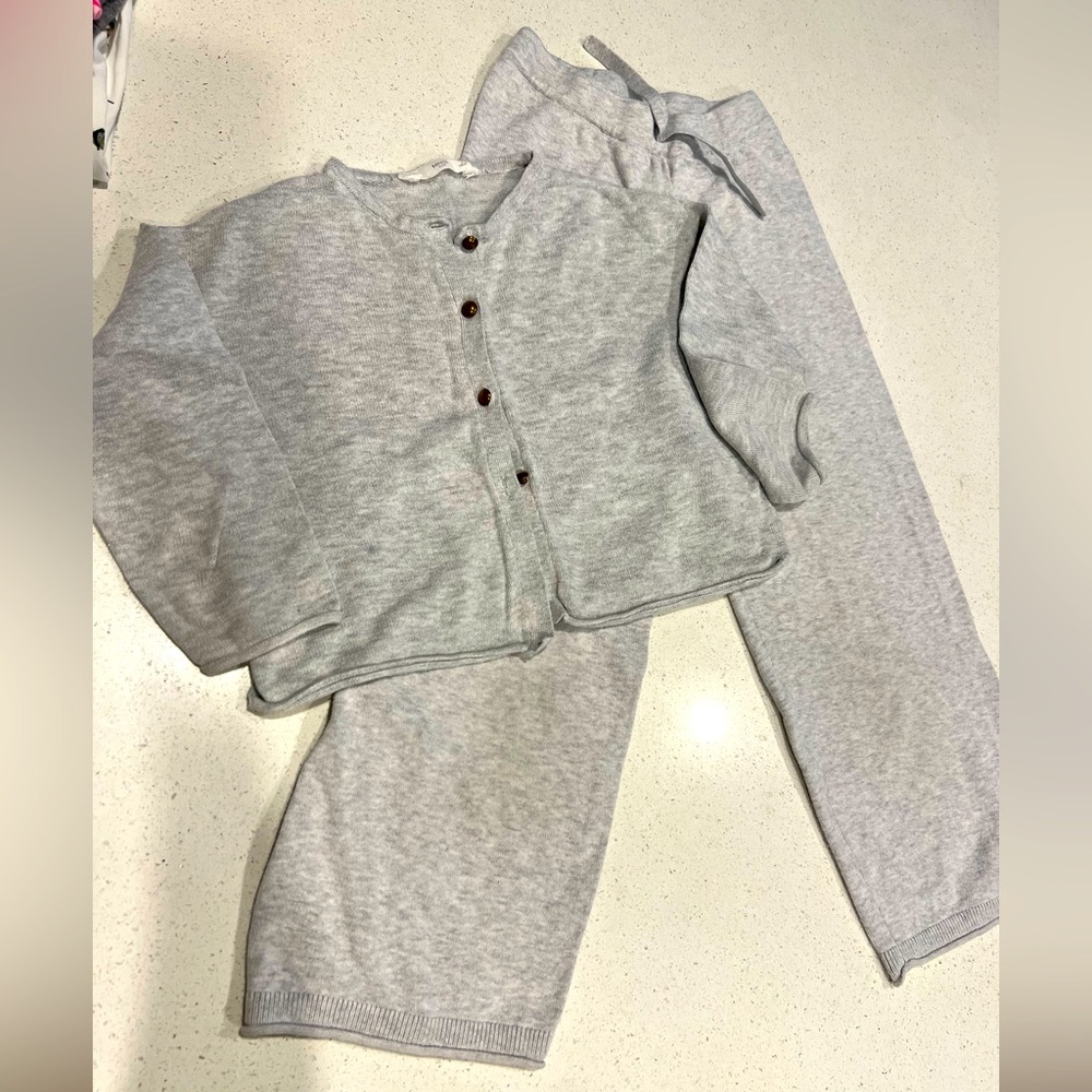 Girls Mango knit set, 8T
